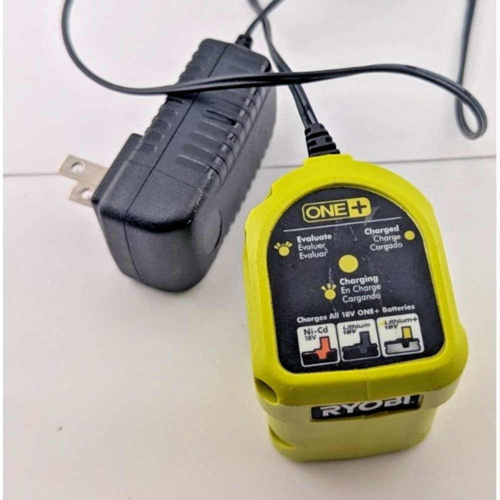 Ryobi P119 18v 18 volt ONE+ NiCad Lithium Ion Battery Charger